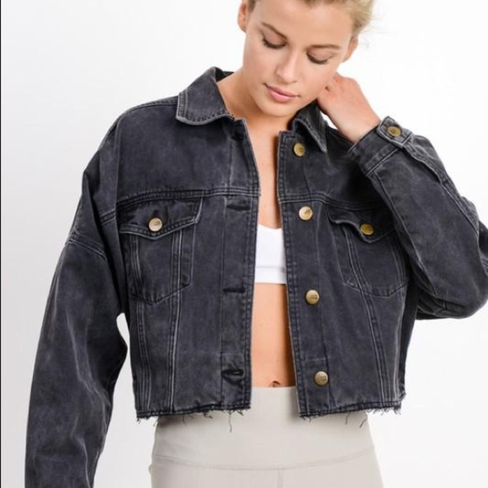 Black Denim Jacket